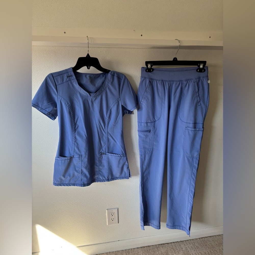 Blue Cherokee Infinity Women’s Scrub Set